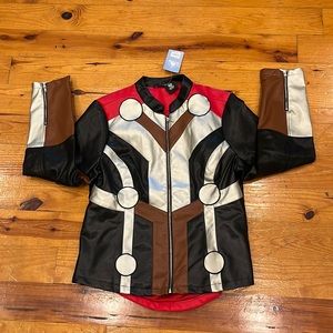 Marvel Thor: Love & Thunder Faux Leather Jacket Women-Her Universe Disney NWT XL